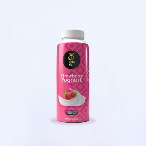 STRAWBERRY DRINKING YOGHURTfruitylife products