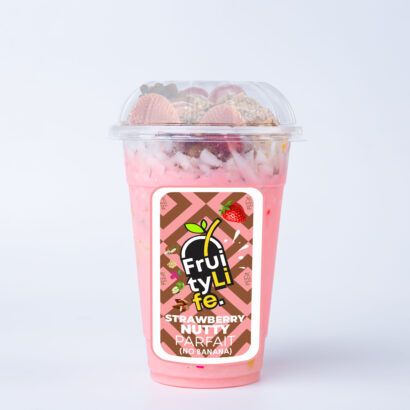 Strawberry Nutty Parfait no Banana-Extra Creamy(500ML)