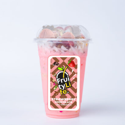 Strawberry Chocolate Parfait no Banana -Extra Creamy(500ML)