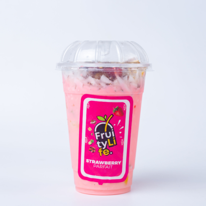 Strawberry Classic Parfait with Banana-Extra Creamy(500ML)